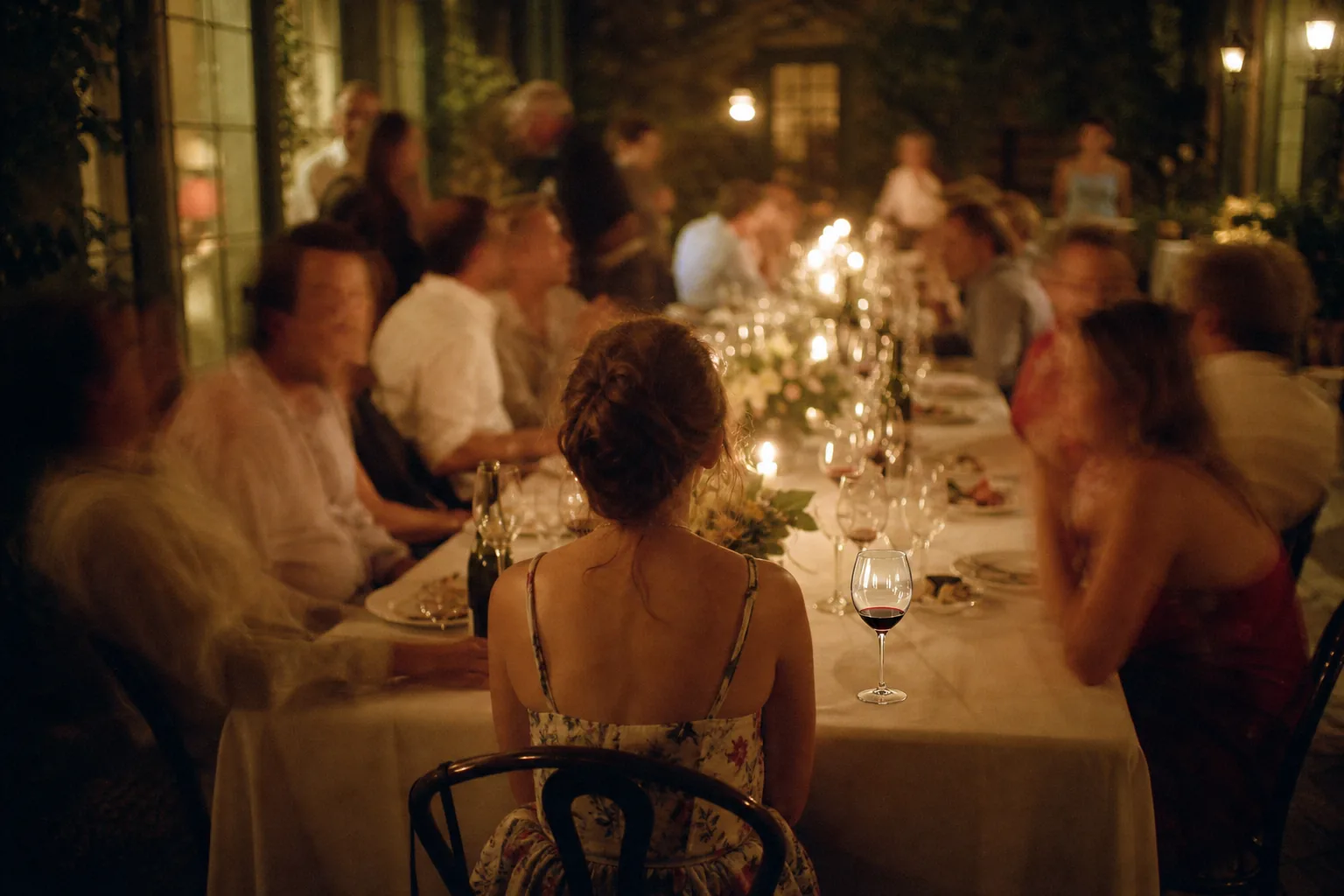 La tavola apparecchiata della cena del 2013